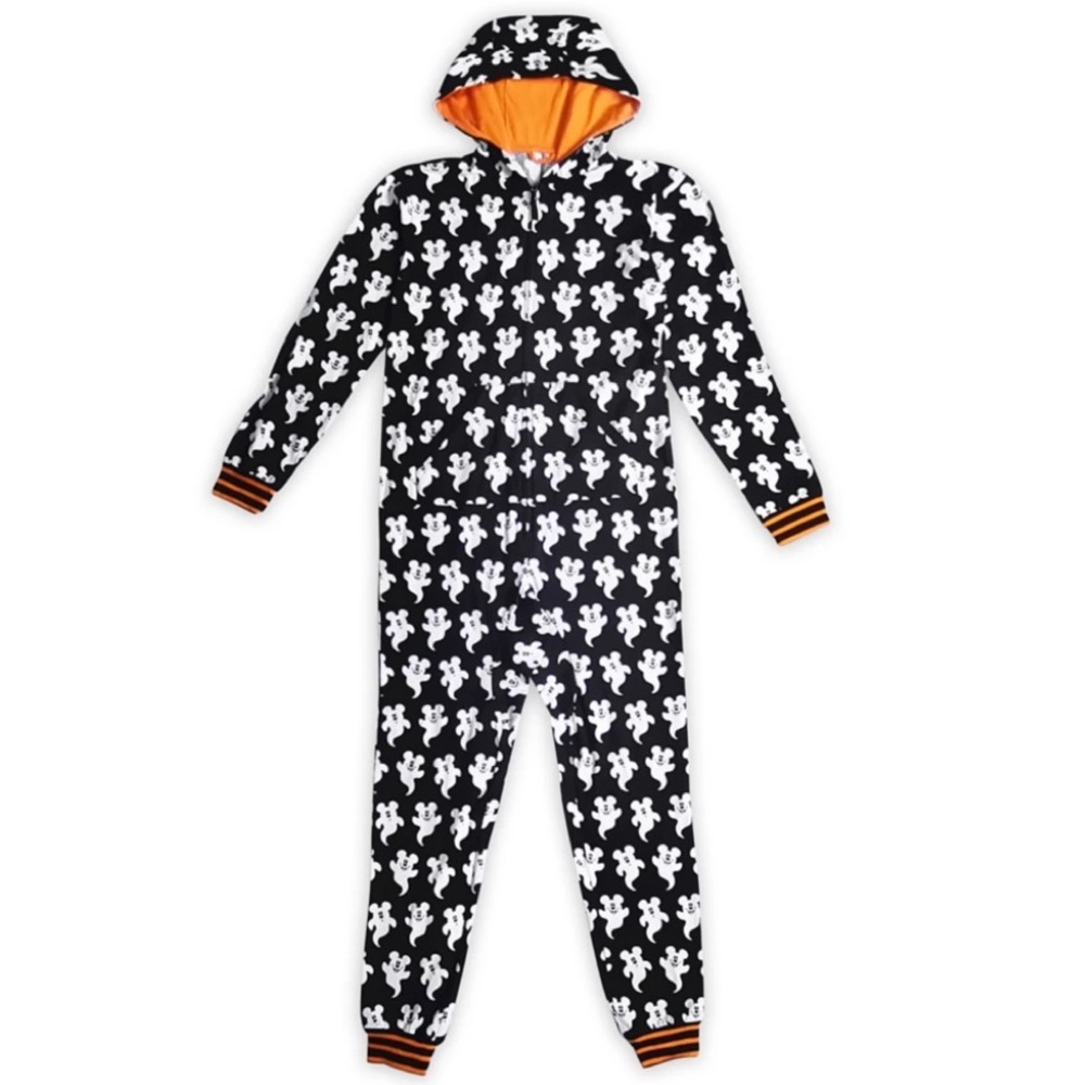 Disney Mickey Mouse Halloween Ghost Pajamas L
